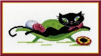 Овен Кошечка на диване 309