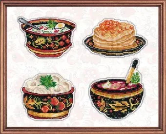 Овен Русская кухня. Магнит 1081