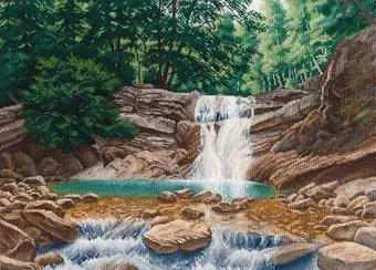Овен Водопад на реке Пшада 1470
