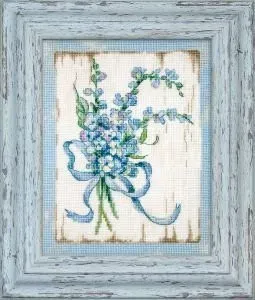 Letistitch Голубые цветы 1