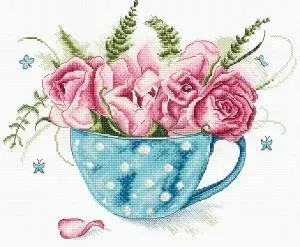Letistitch Чашка роз