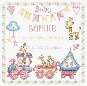 Letistitch Метрика для девочки