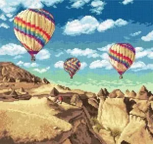 Letistitch Шары над Гранд Каньоном