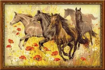 Риолис Табун лошадей 1064