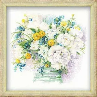 Риолис Акварельные пионы 1070