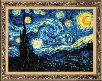 Риолис Звездная ночь по мотивам картины В. Ван Гога 1088