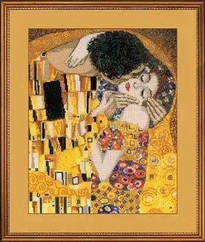 Риолис Поцелуй по мотивам картины Г. Климта 1170