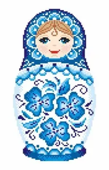 М.П.Студия Матрешка. Гжельская роспись