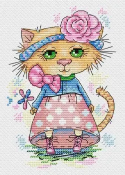 Жар-Птица Кошечка на прогулке