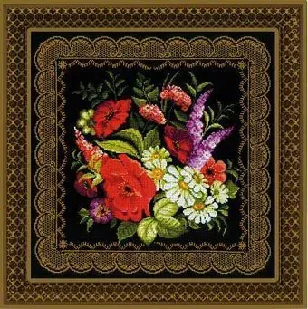 Риолис Жостовская роспись № 1642