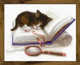Риолис Котенок на книжке № 1725