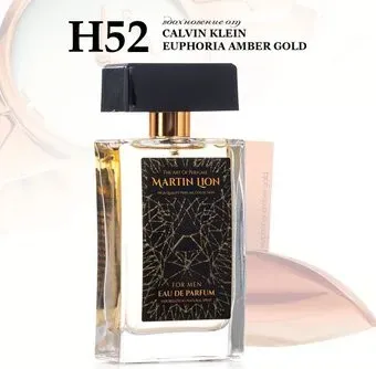 Martin Lion аналоговый парфюм H52 Calvin Klein Euphoria Amber Gold EdP (50 мл)