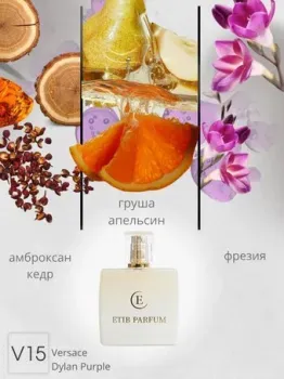 ETIB Parfum аналоговый парфюм Versace Dylan Purple V15 15 мл