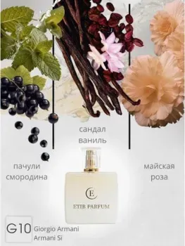 ETIB Parfum аналоговый парфюм Giorgio Armani Armani Si G10 EdP (15 мл)