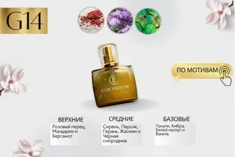 ETIB Parfum аналоговый парфюм Gucci Gucci Guilty G14 EdP (30 мл)