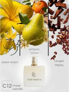 ETIB Parfum аналоговый парфюм Chanel Gabrielle C12 EdP (50 мл)