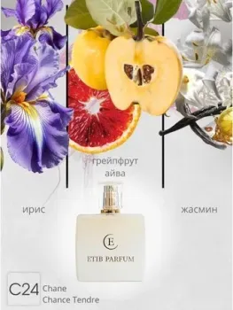 ETIB Parfum аналоговый парфюм Chanel Chance Tendre C24 EdP (100 мл)