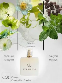 ETIB Parfum аналоговый парфюм Chanel Chance Eau Fraiche C25 EdP (30 мл)
