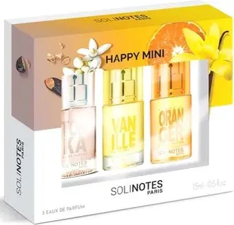 Solinotes Tonka+Fleur D’Oranger+Vanille EdP (15мл+15мл+15мл)
