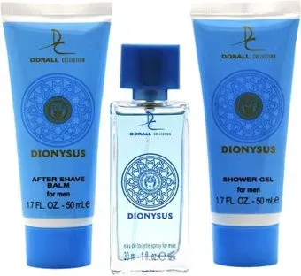 Dorall Collection Dionysus Туалетная вода+гель для душа+бальзам после бритья (30 мл+50 мл+50 мл)