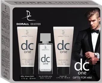 Dorall Collection Dc One Туалетная вода+гель для душа+бальзам после бритья (30 мл+50 мл+50 мл)
