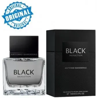 Antonio Banderas Seduction in Black for men EdT (тестер, 100 мл)