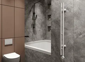 Guardo Pilon Stretto 60x8.5 (белый матовый, электрический)