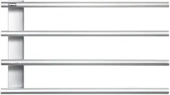 O'ws Intelligent Electric Heating Towel Rack XS XS-100W-Sliver