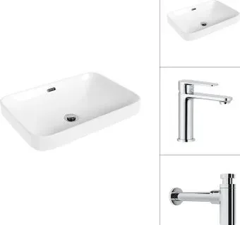Lauter 21441A + Moon 21СK691C с сифоном 21635CH (хром)