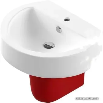 Sanita Luxe Best BSTSLWB01 + BSTSLSP03 (красный полупьедестал)