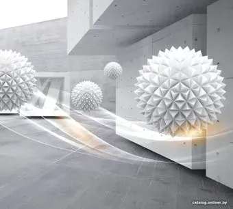 ФабрикаФресок 3D Шары и бетонные стены 863270 (300x270)