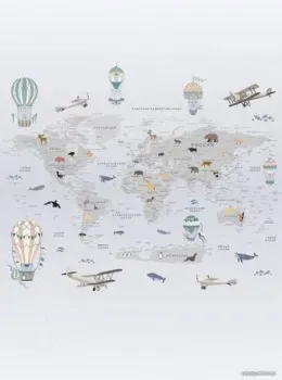 Vimala Познавательная карта мира 2 270x200