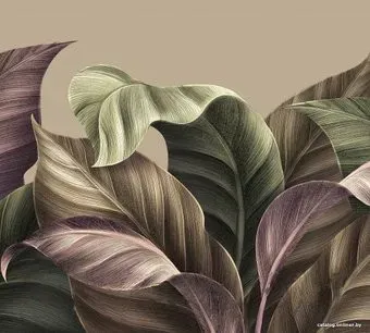 Vimala Листья на бежевом 270x300