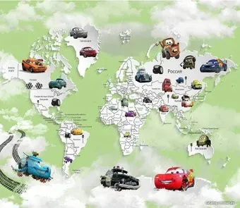 Citydecor Superhero Молния МакКвин 3 с защитным покрытием 300x260