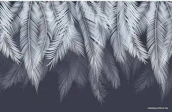 Citydecor Magic Пальмовые листья с защитным покрытием голубой-синий, 400x260