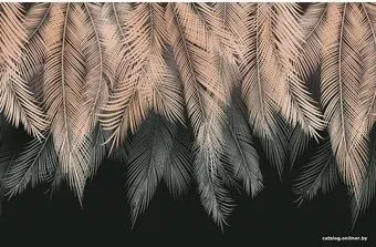 Citydecor Magic Пальмовые листья с защитным покрытием бежевый-серый, 400x260