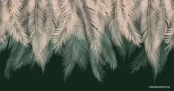 Citydecor Magic Пальмовые листья с защитным покрытием бежевый-зеленый, 500x260