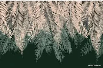 Citydecor Magic Пальмовые листья с защитным покрытием бежевый-зеленый, 400x260