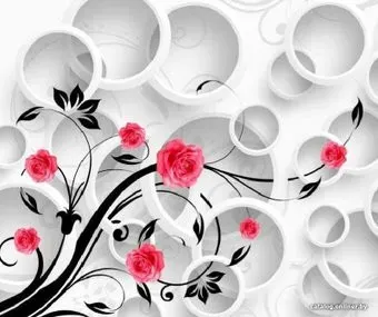 Citydecor Цветочный декор 3D 300x270