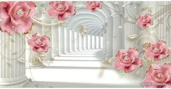 Citydecor Цветочная абстракция 9 3D 500x270