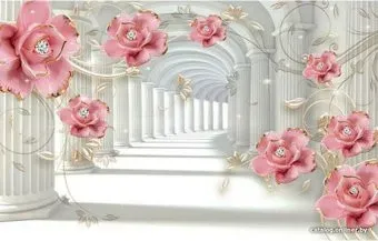 Citydecor Цветочная абстракция 9 3D 400x270