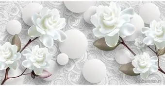 Citydecor Цветочная абстракция 7 3D 500x270