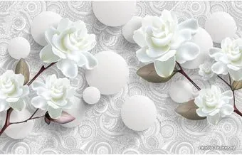 Citydecor Цветочная абстракция 7 3D 400x270