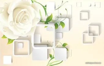 Citydecor Цветочная абстракция 2 400x270