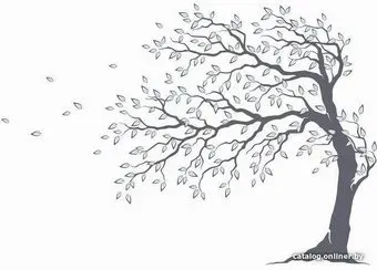 Citydecor Дерево акварель 400x270