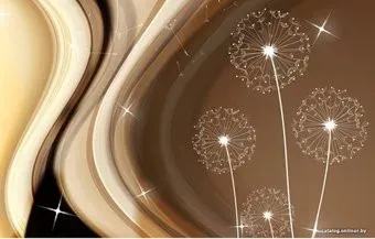 Citydecor Цветочная абстракция 4 с защитным покрытием 400x254