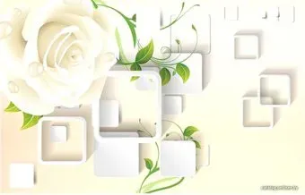 Citydecor Цветочная абстракция 2 с защитным покрытием 400x254