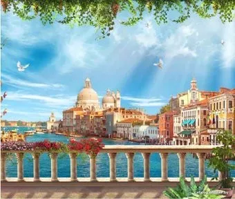 Citydecor Венеция фреска 2 с защитным покрытием 300x254