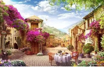 Citydecor Античная фреска 4 с защитным покрытием 400x254