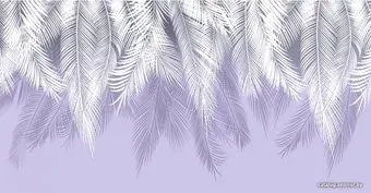 Citydecor Пальмовые листья с защитным покрытием (пурпурный) 500x260